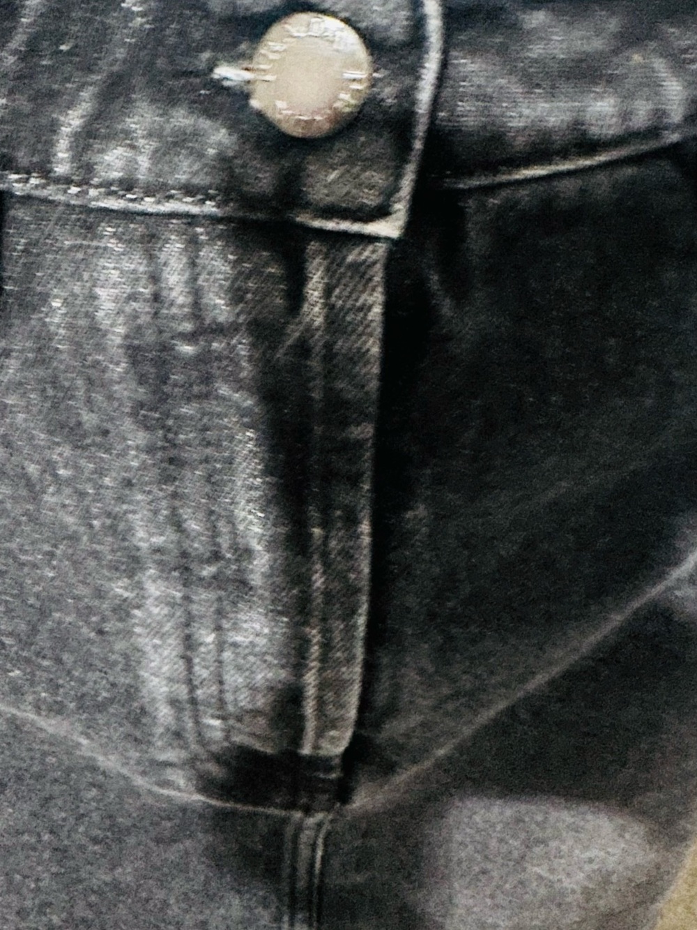 Prada Black Mid-Rise Denim Midi Skirt - Picture 10 of 13